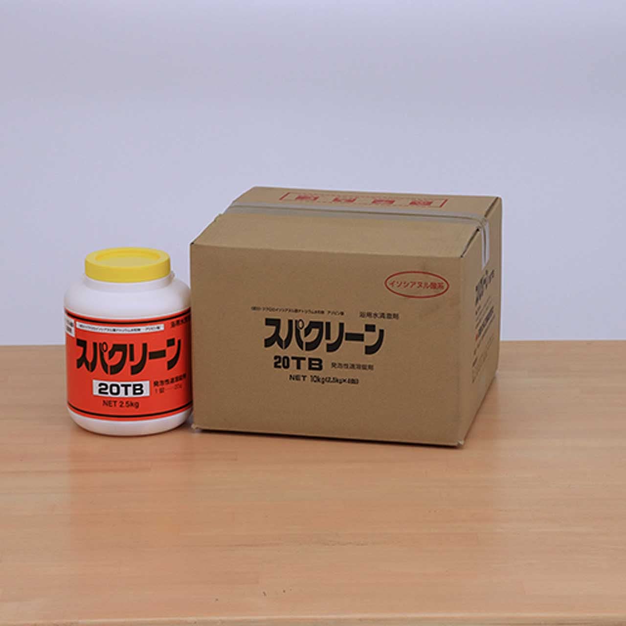 Amazon | 【スパクリーン 20TB ボトル(2.5kg×4本)【1箱】取扱説明書